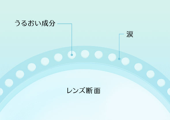 ヒアルロン酸の2倍の保水力を持つMPCポリマー配合